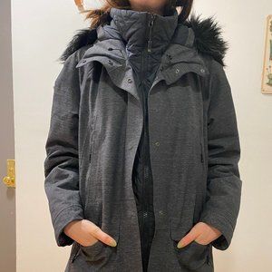 THE NORTH FACE CRYOS EXPEDITION GTX PARKA GREY